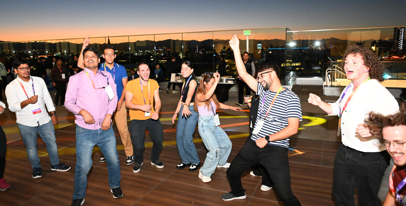 Attendees Enjoying the Conference Reception